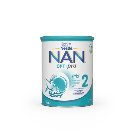 NAN Optipro 2 nadaljevalno mleko za dojenčke in majhne otroke, 800 g