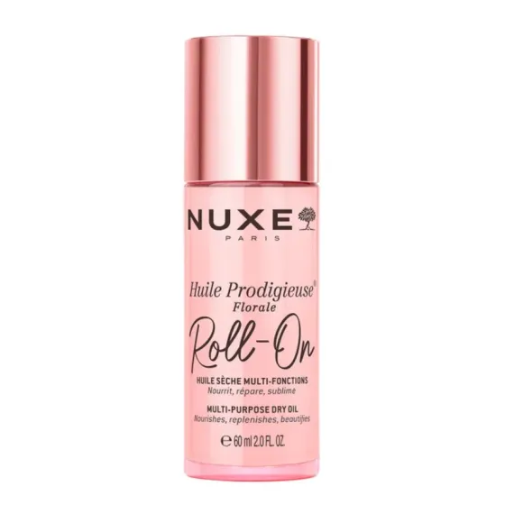 Nuxe, Prodigieuse Florale roll-on večnamensko suho olje za lase, obraz in telo, 60 ml