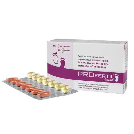 PROfertil Female, 28 kapsul in 28 tablet