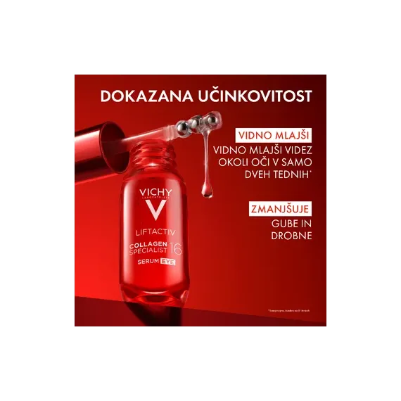 Vichy, Liftactiv Collagen Specialist 16 serum za področje okoli oči, 15 ml