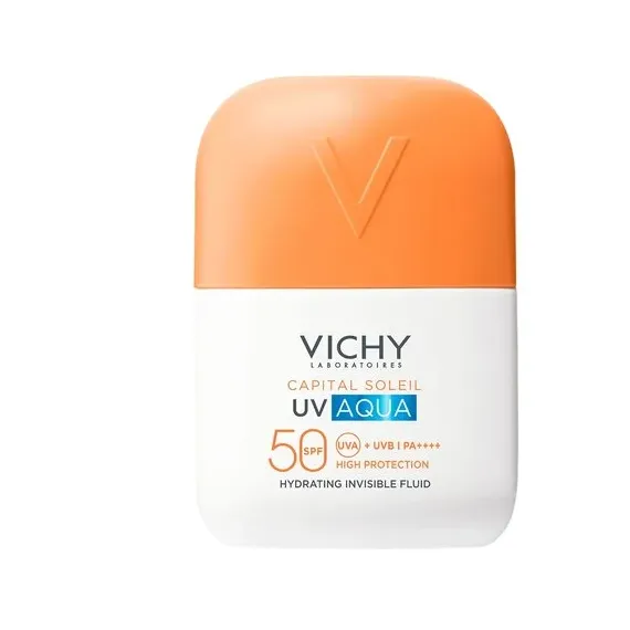Vichy, Capital Soleil UV Aqua nevidni vlažilni fluid ZF50, 50 ml