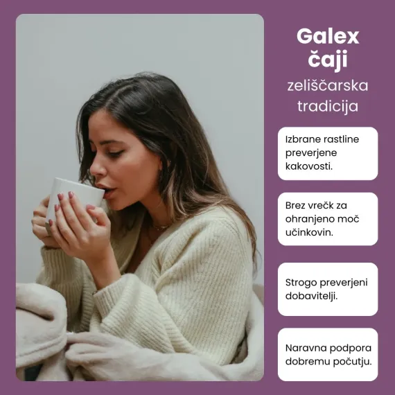 Galex, čaj slezove korenine, 40 g