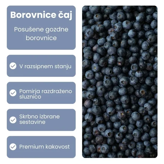 Galex, čaj borovnice, 40 g