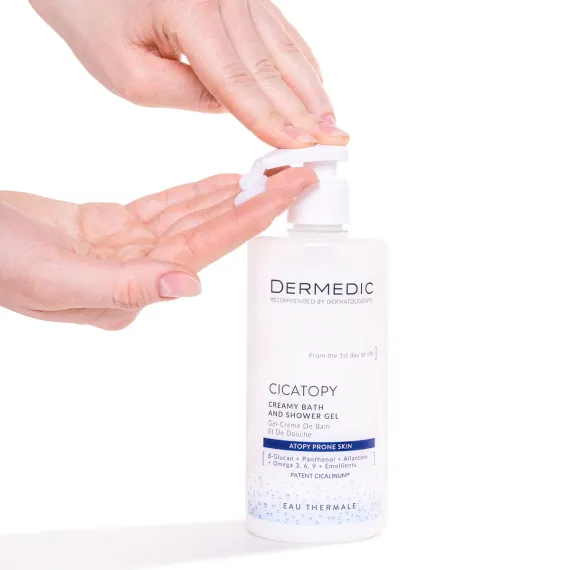 Dermedic, Cicatopy kremni gel za kopanje in prhanje od rojstva naprej, 300 ml