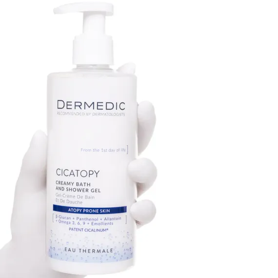 Dermedic, Cicatopy kremni gel za kopanje in prhanje od rojstva naprej, 300 ml