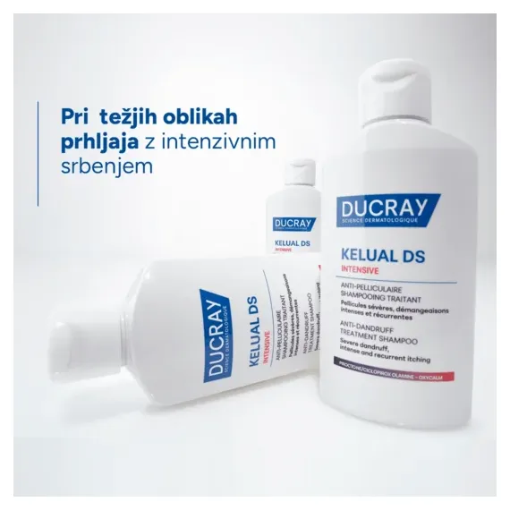 Ducray, Kelual DS intensive tretma šampon proti prhljaju, 100 ml