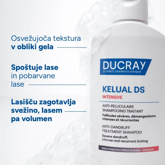 Ducray, Kelual DS intensive tretma šampon proti prhljaju, 100 ml