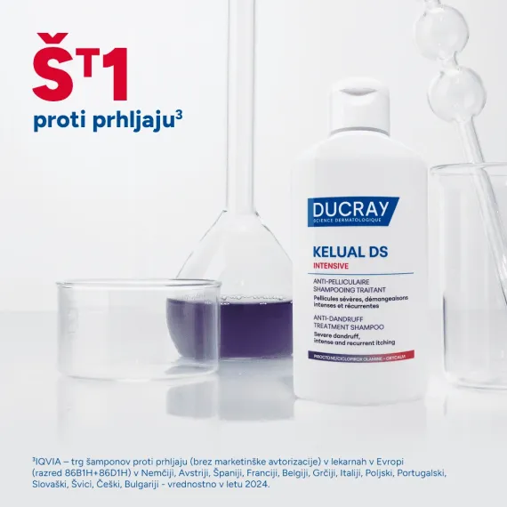 Ducray, Kelual DS intensive tretma šampon proti prhljaju, 100 ml