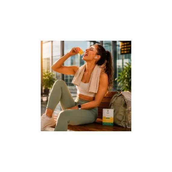 Ekolife Natura, Liposomski direkt Vitamin C+D3+cink, prašek 3 g, 21 vrečk