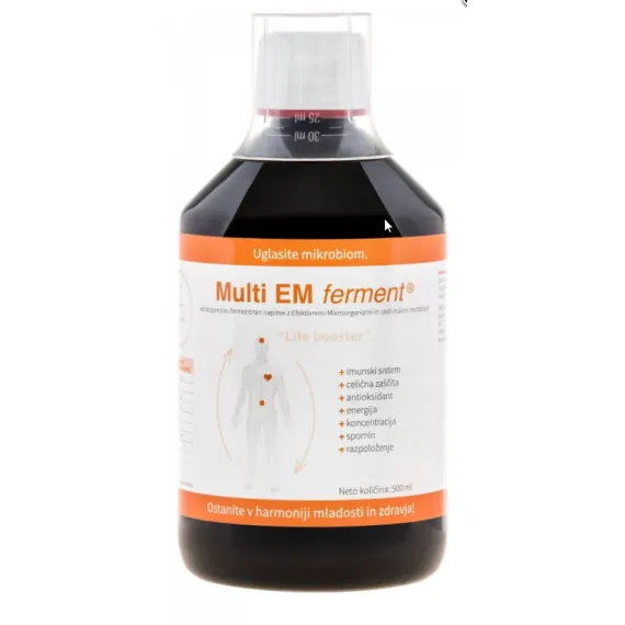 Eubioma, Multi EM ferment, večstopenjsko fermentiran napitek, 500 ml