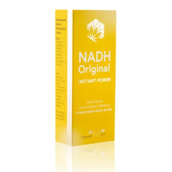 Eubioma, NADH Original instant power, originalna pantentirana formula lingvalete, 30 pastil