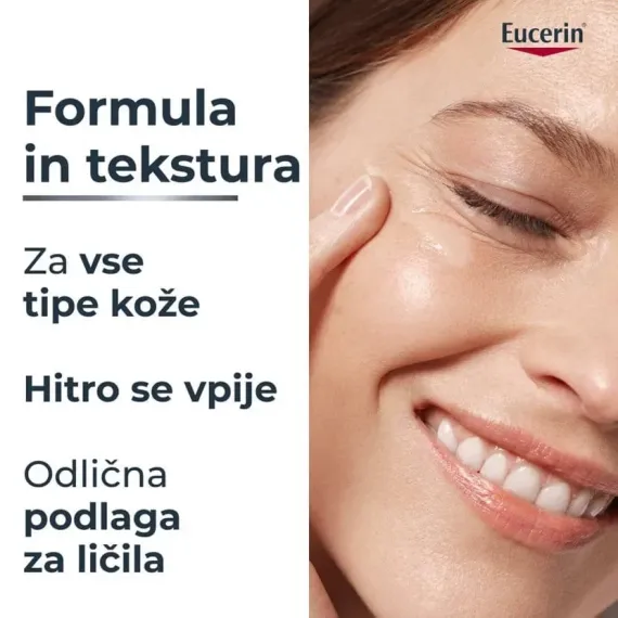 Eucerin, Hyaluron Filler+3x Effect paket dnevna krema ZF30, 50 ml + dnevna krema refill, 50 ml