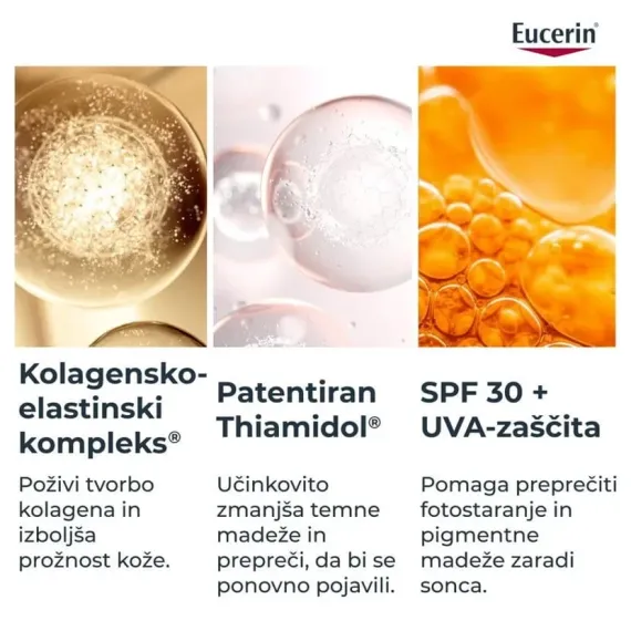 Eucerin, Hyaluron Fller+ Elasticity paket dnevna krema ZF30, 50 ml + dnevna krema refill, 50 ml