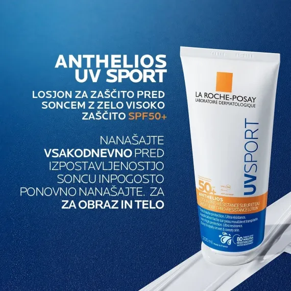 UVsport losjon za zaščito pred soncem ZF50+, 200ml