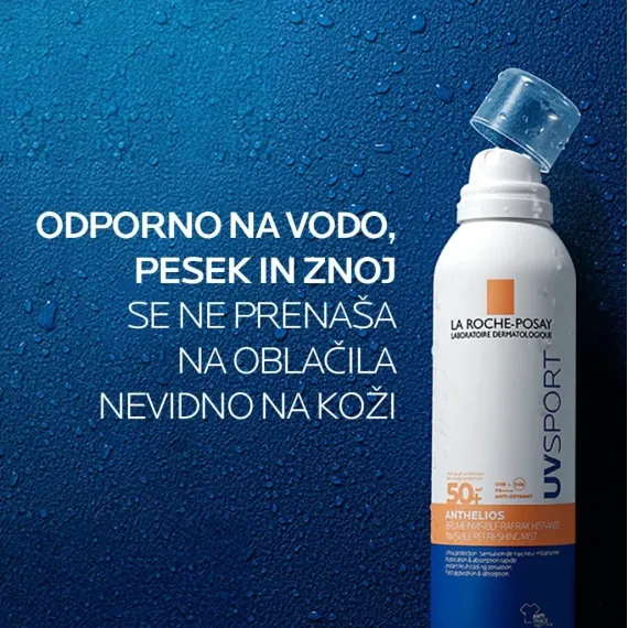 sport nevidni osvežujoči sprej za zaščito pred soncem ZF50+, 200ml