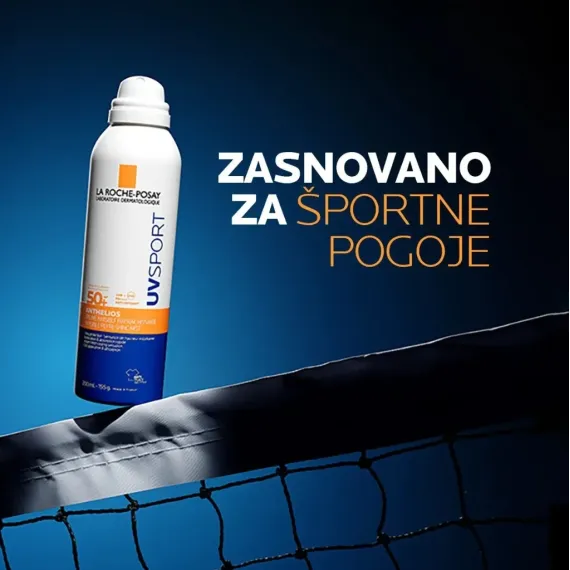 sport nevidni osvežujoči sprej za zaščito pred soncem ZF50+, 200ml