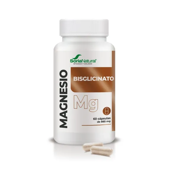 Soria Natural, Magnezij Bisglicinat, 60 kapsul