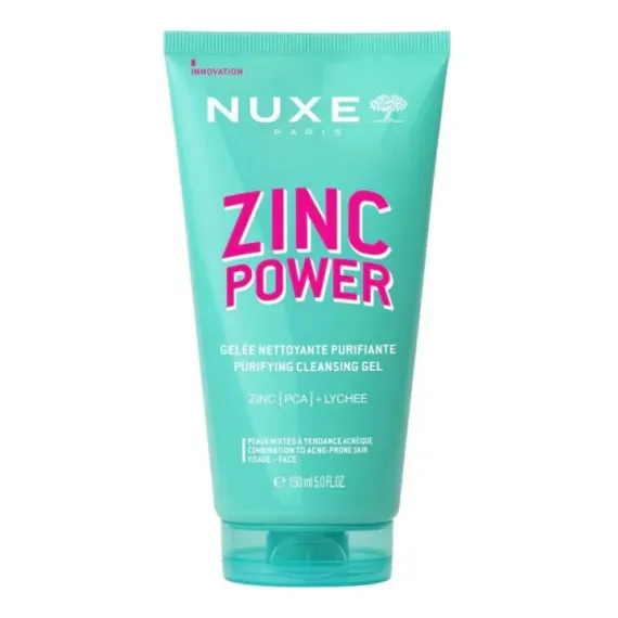 Nuxe, Zinc Power čistilni gel proti nepravilnostim, 150 ml