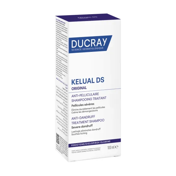 Ducray, Kelual DS Original, tretma šampon za lase proti prhljaju, 100 ml
