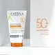 A-Derma, Exomega Control Emolientna krema za zaščito pred soncem ZF50+, 150 ml